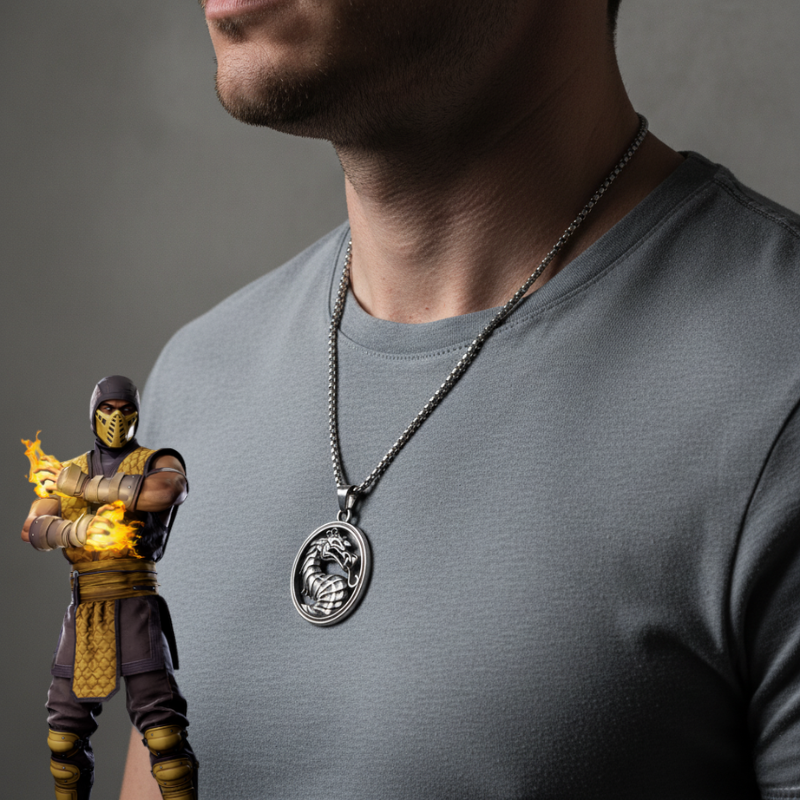 Mortal Kombat Necklace 2
