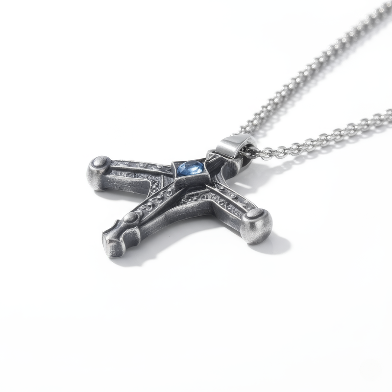 Bloodborne Cross Necklace 4