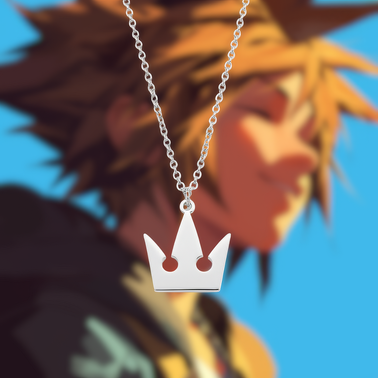 Kingdom of Hearts Crown Necklace