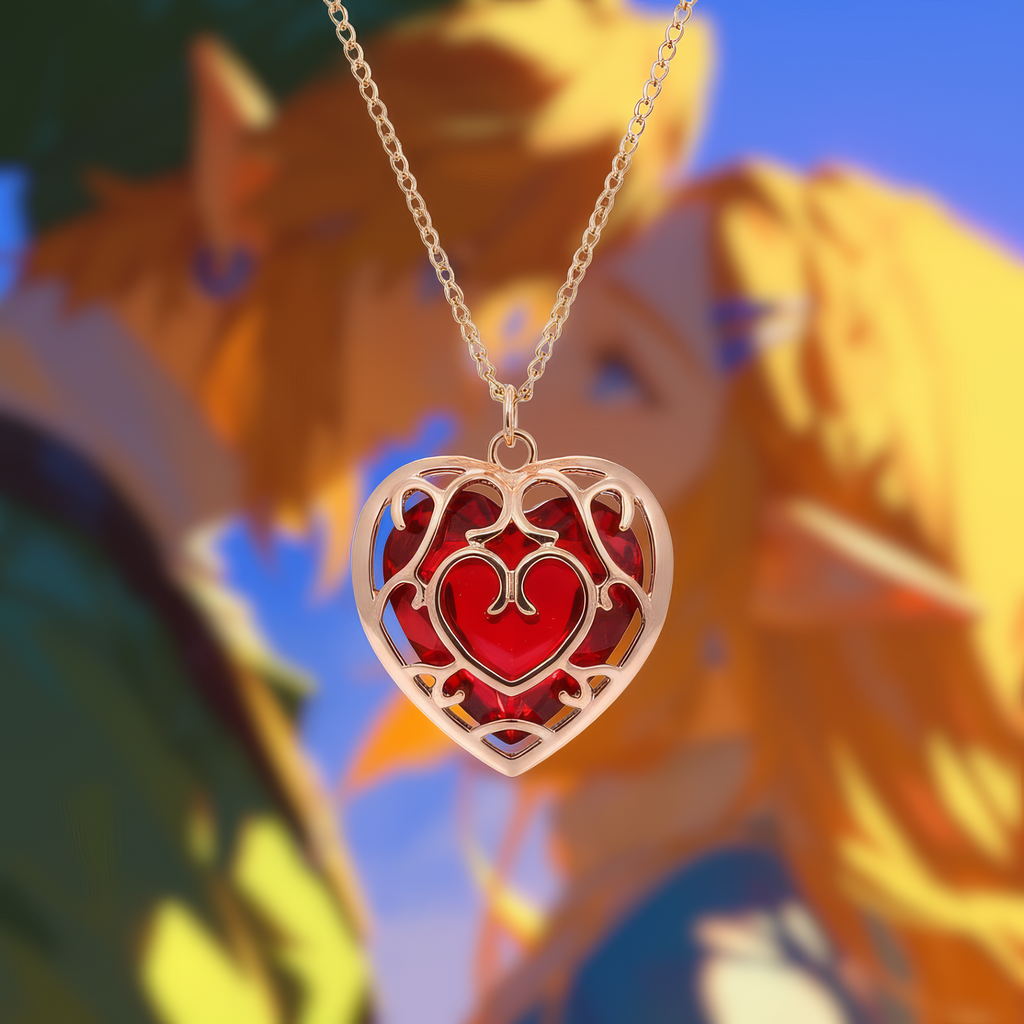 Zelda Heart Container Necklace