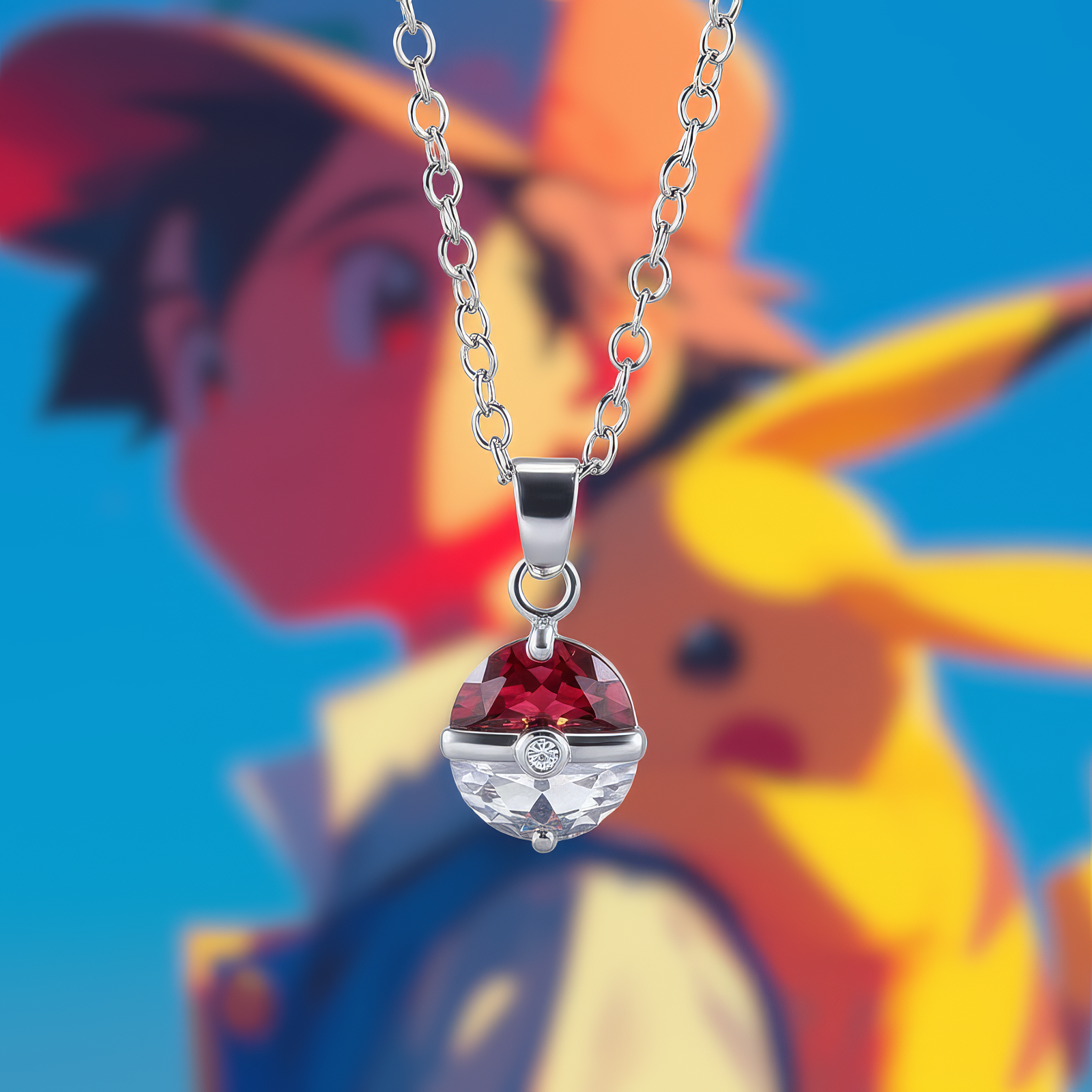 Pokéball Necklace
