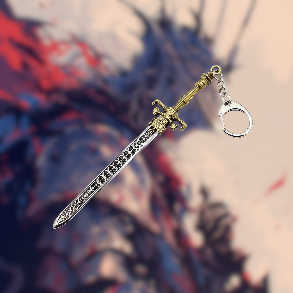 Night Flame Sword Keychain
