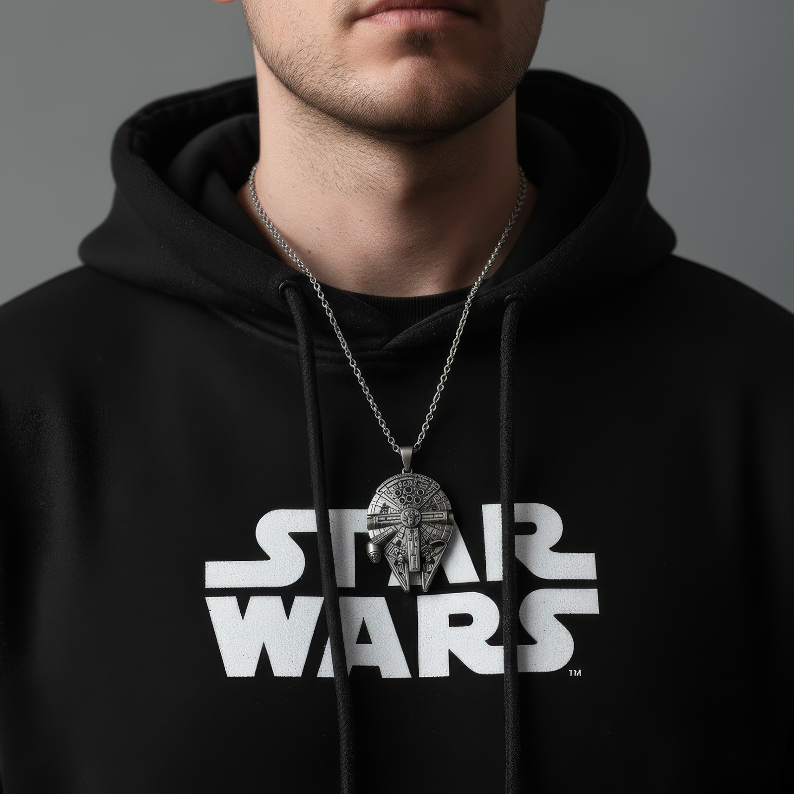 Millennium Falcon Necklace