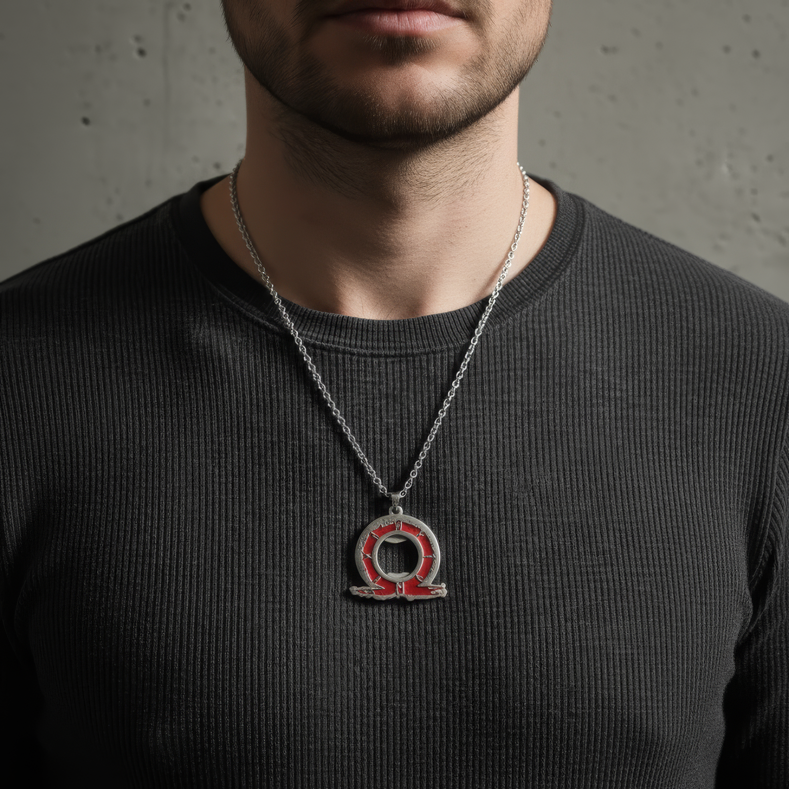 God of War Omega Necklace