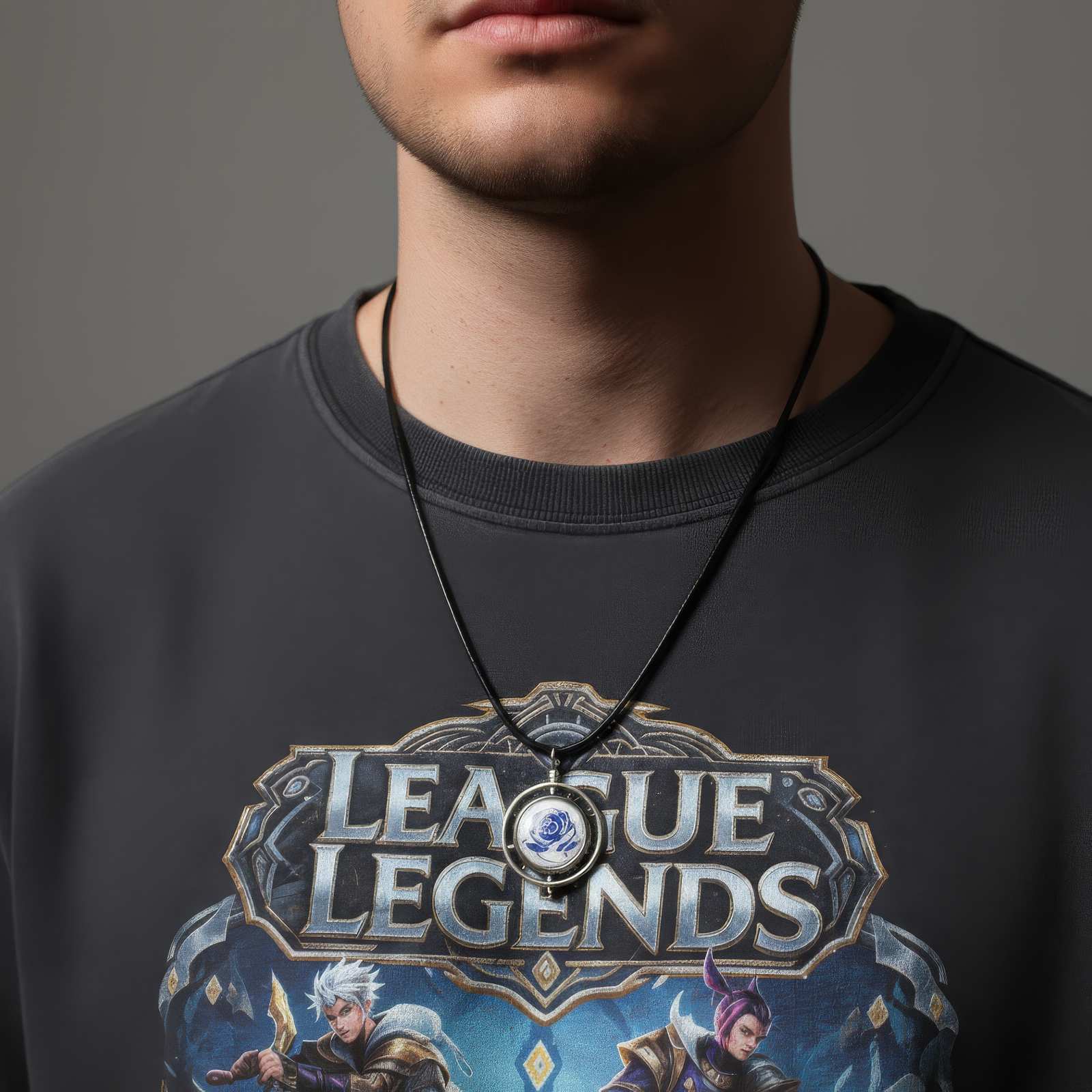 Jinx Rotating Coin Necklace