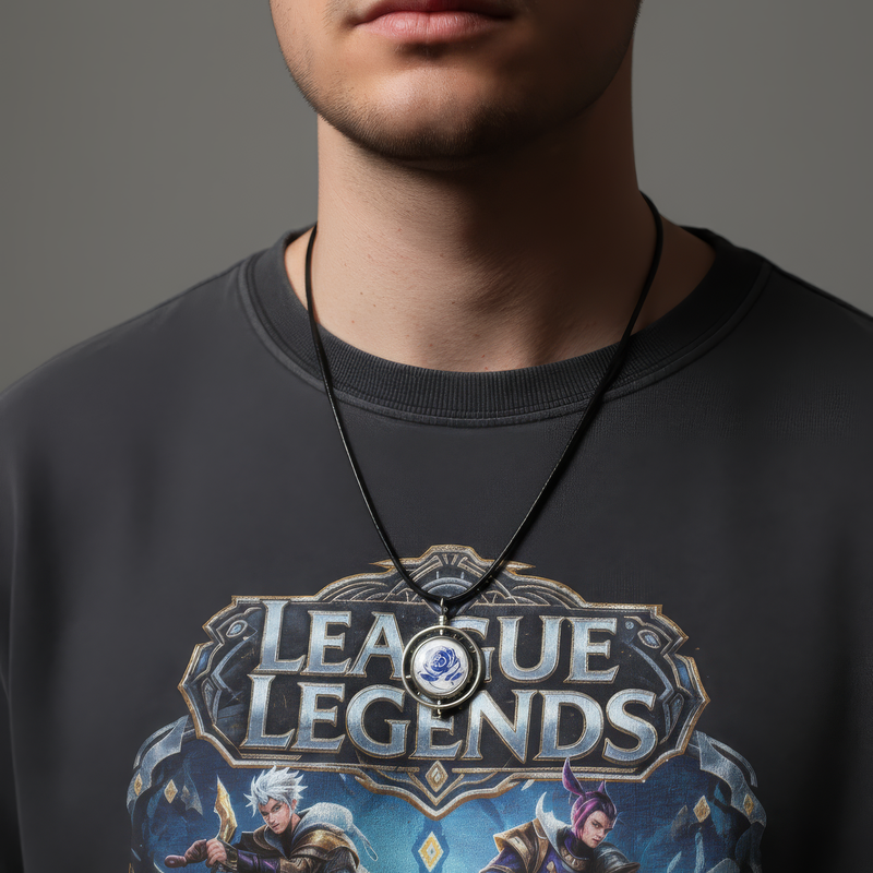 Jinx Rotating Coin Necklace 3