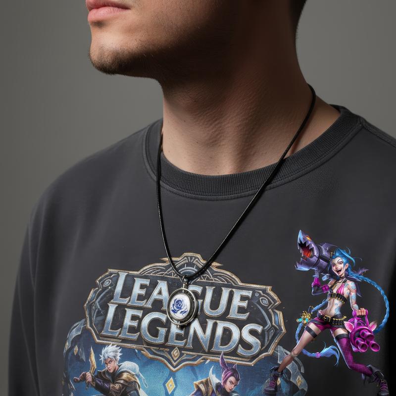 Jinx Rotating Coin Necklace 2