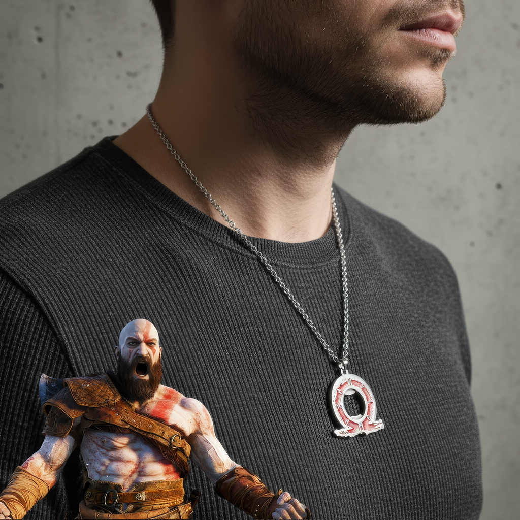 God of War Omega Necklace