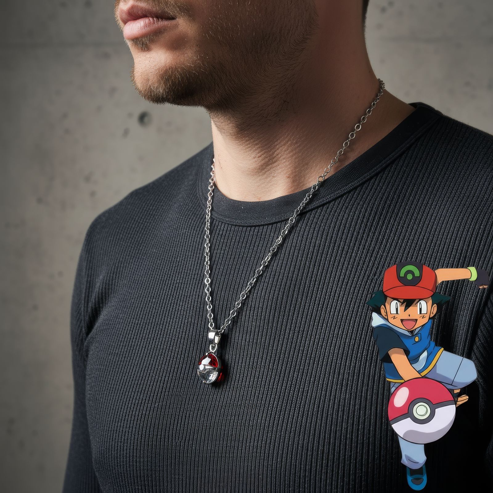 Pokéball Necklace