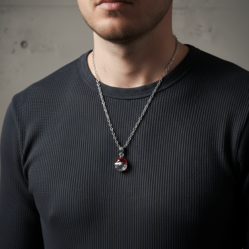 Pokéball Necklace 3