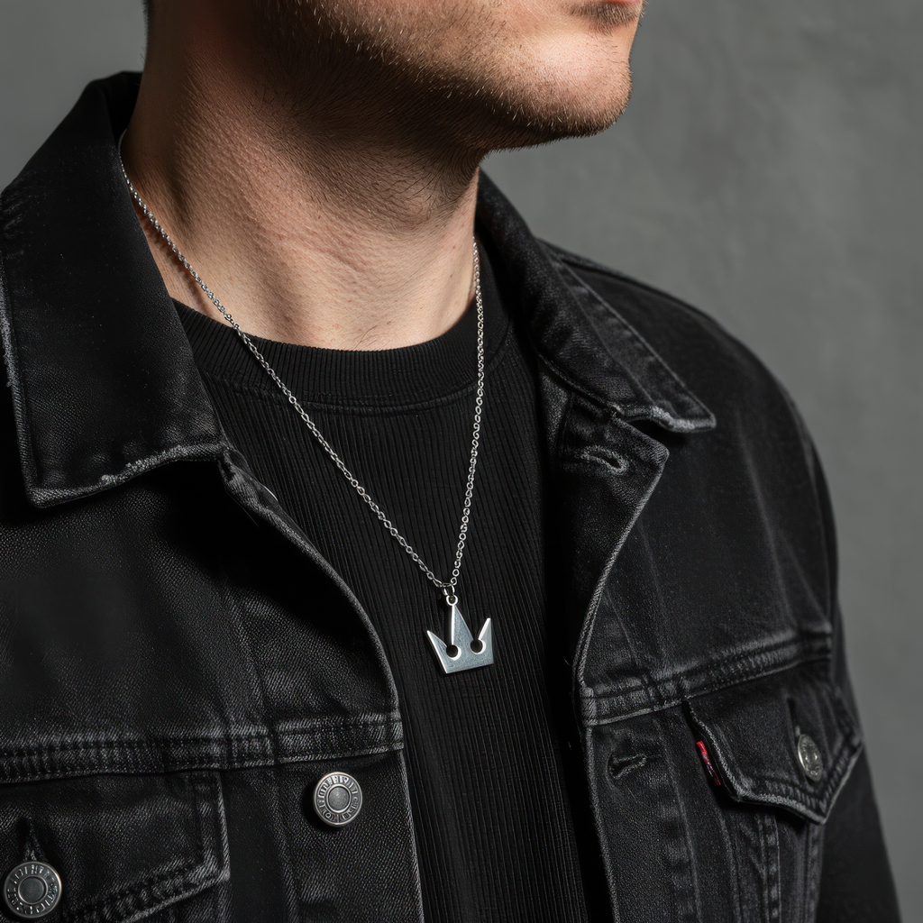 Kingdom of Hearts Crown Necklace