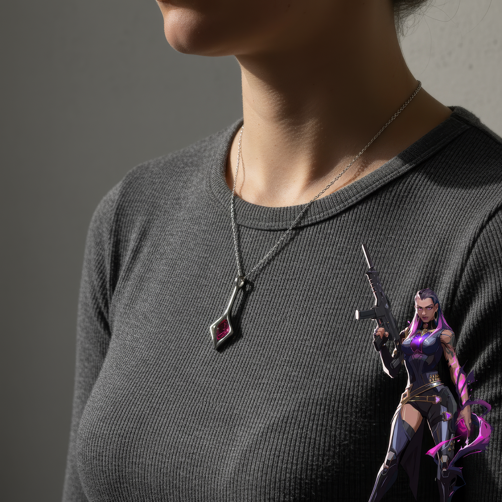 Reyna Valorant Necklace