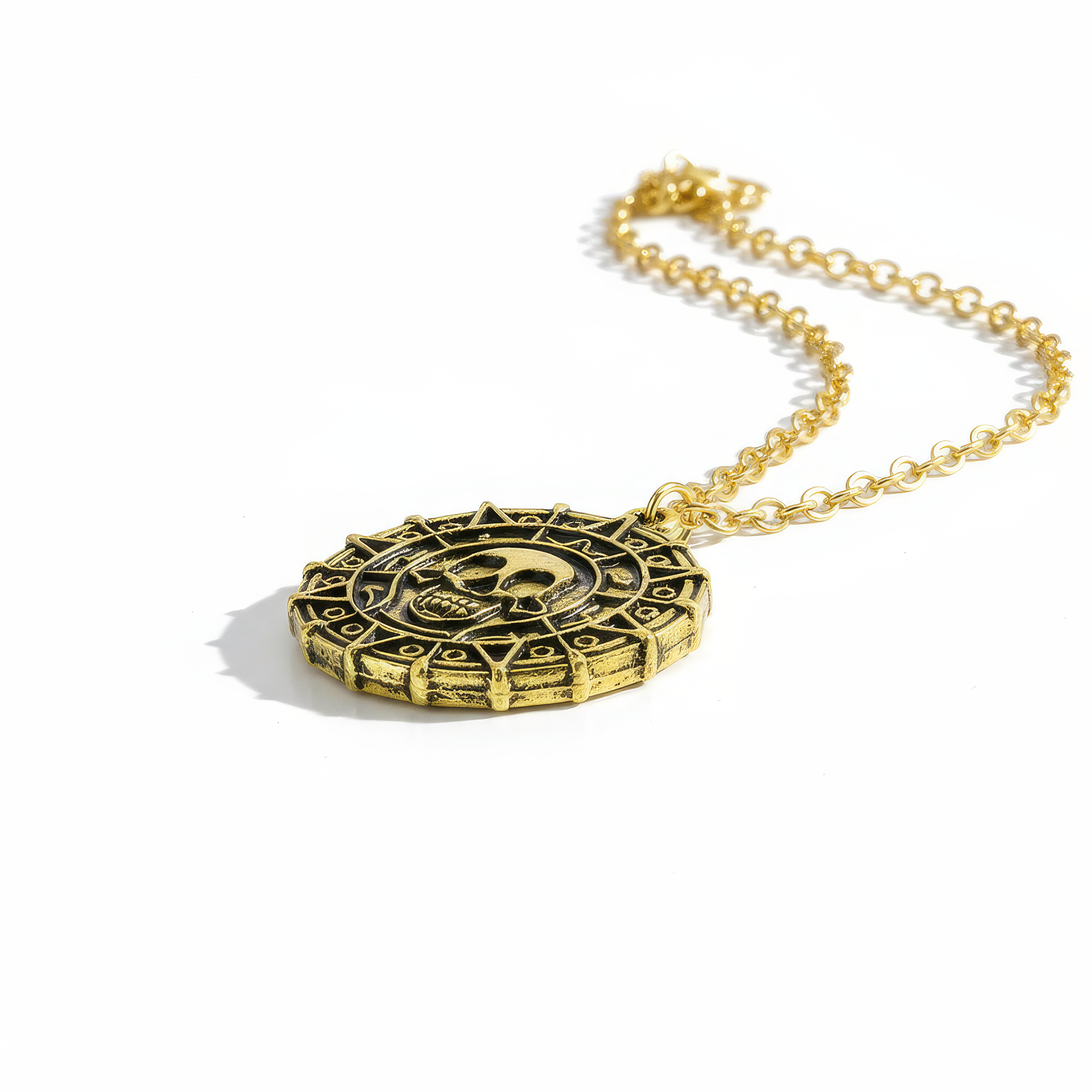 Aztec Coin Necklace