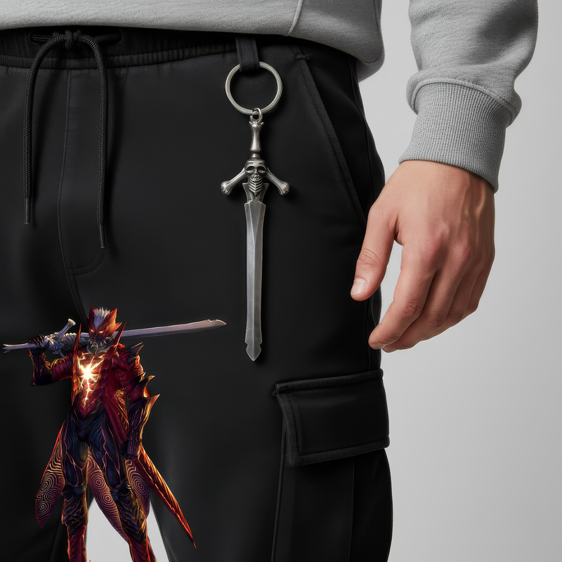 Devil Trigger Dante Keychain 2