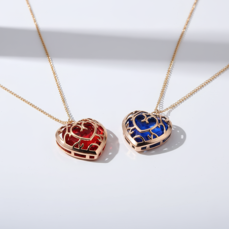 Zelda Heart Container Necklace 4