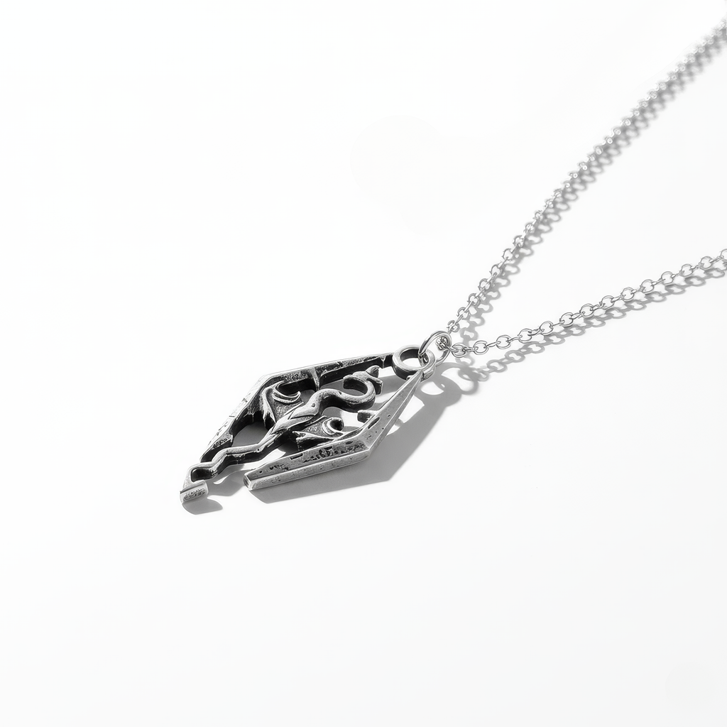 Skyrim Dragon Necklace