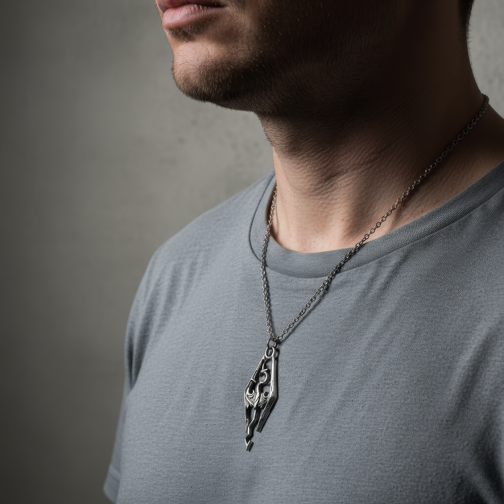 Skyrim Dragon Necklace