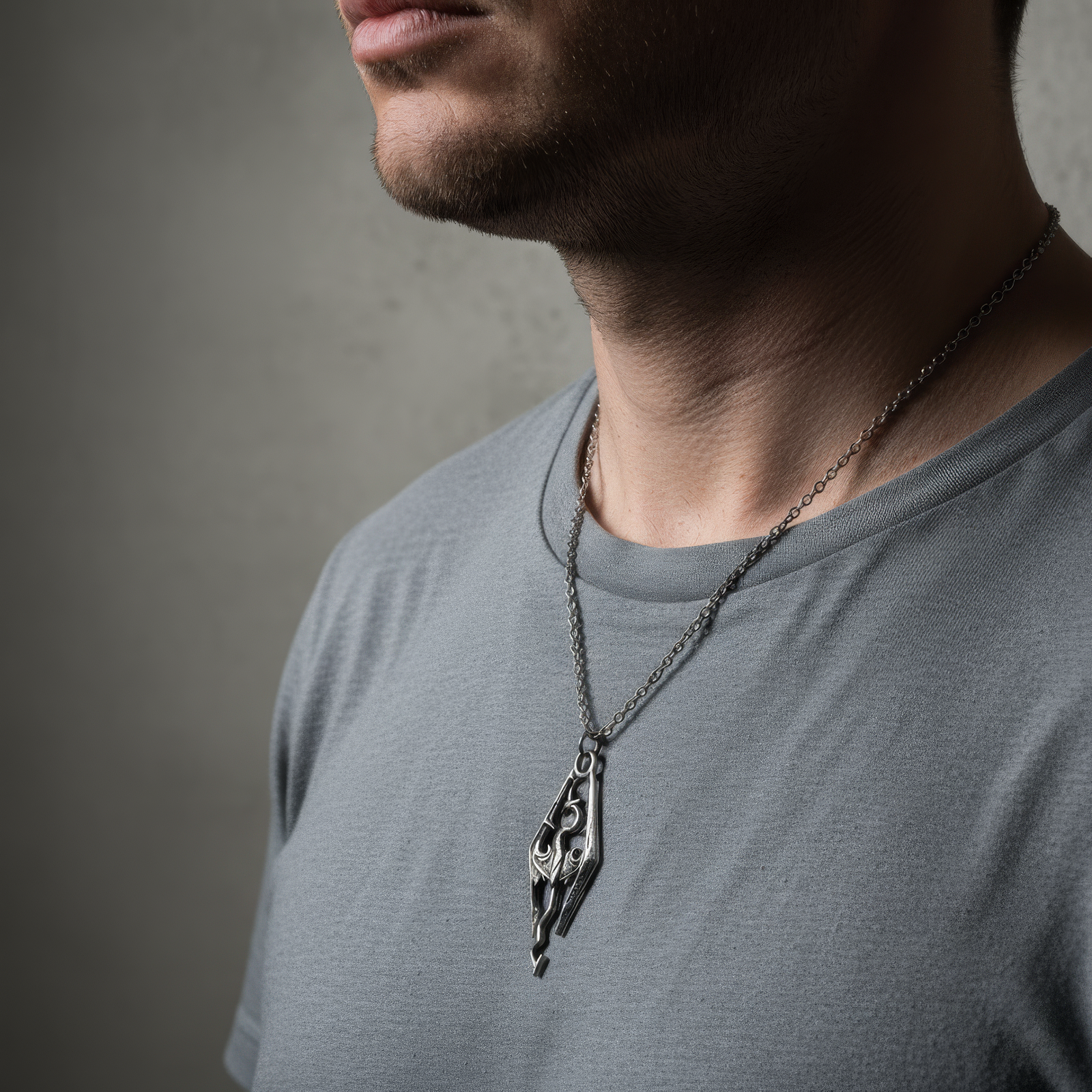 Skyrim Dragon Necklace