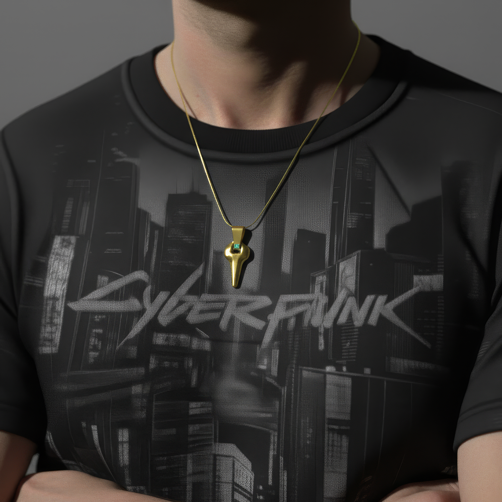 Cyberpunk Edgerunner Necklace