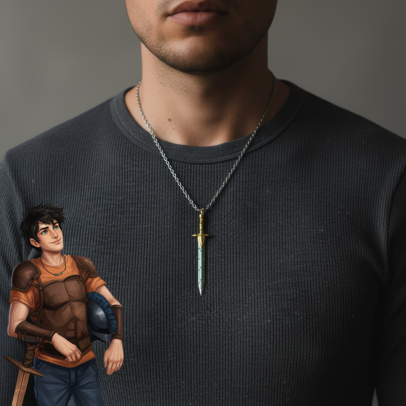 Percy Jackson Sword Necklace 2