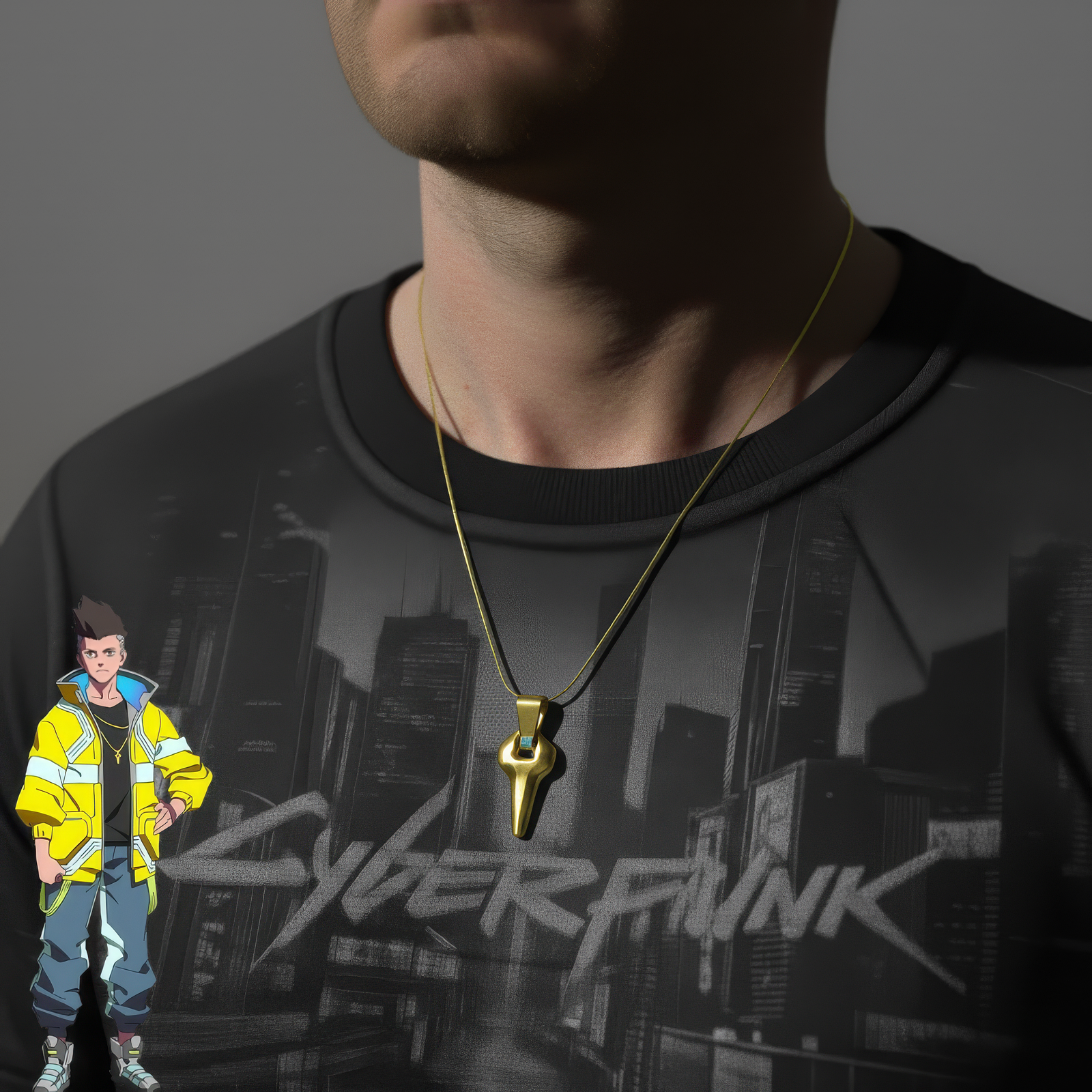 Cyberpunk Edgerunner Necklace