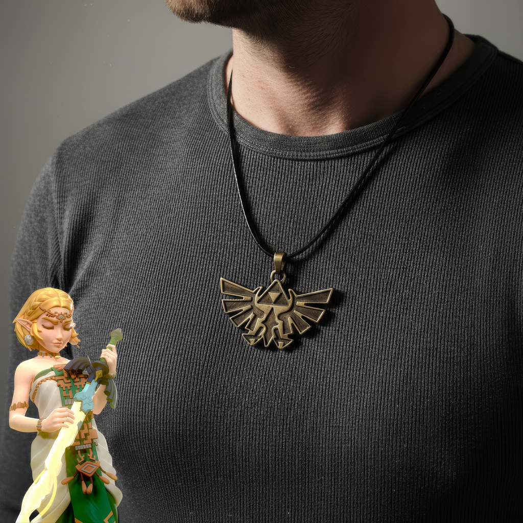 Zelda Crest Necklace
